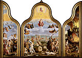 Страшный суд. Триптих. 1526 или 1527. Дерево, масло. Рейксмюсеум, Амстердам