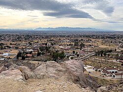 Apple Valley, California viewed from Bass Hill