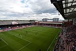 Matchroom Stadium, hemmaarena för Leyton Orient FC.[19]