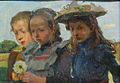 Дети весной на Старом рынке