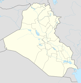 Bagdad na mapi Iraka
