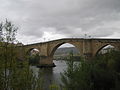 Le pont romain sur le fleuve Miño