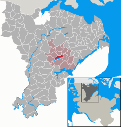 Süderfahrenstedt – Mappa