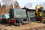 Locomotor NS 225 bij de Veluwsche Stoomtrein Maatschappij.