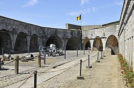 Cour de la citadelle.