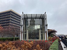 The south end of the Liberty Bell Center