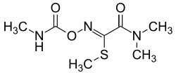 Strukturformel von Oxamyl