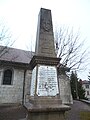 Le monument aux morts.