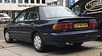 Rear view Lancer sedan (4-windowed)