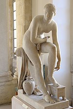 Femme grecque se disposant à entrer dans le bain (1806), Avignon, musée Calvet.