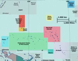 Maiana is located in Micronesia