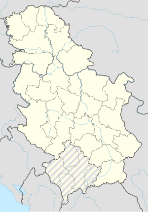 Ada Ciganlija is located in Serbia