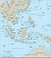 Топография Юго-Восточной Азии