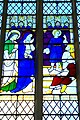 Stained glass by Harry Stammers, depicting the Finding of Christ in the Temple