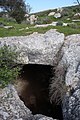 Cave-like pit (jīʻ) accessible from the side, at Umm er Rus (northern site)