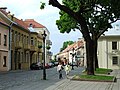 Straße in Kaunas, Litauen