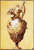 Франческо Сальвіаті, «Дизайн вази з фігурами трьох грацій», особиста збірка