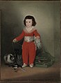 フランシスコ・デ・ゴヤ『マヌエル・オソーリオ・マンリーケ・デ・スニガの肖像』1787年–1788年