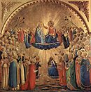 『聖母戴冠』(1434-1435年頃、フラ・アンジェリコ)