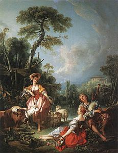 Un verano pastoril (1749).