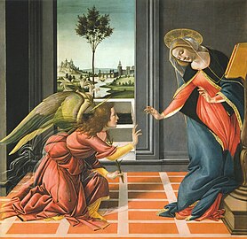 Verkündigung von Cestello (Annunciazione di Cestello), 1489/1490