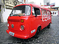 브라질의 코카콜라 차량