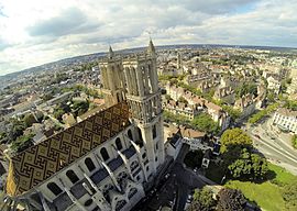 The Collegiate Church of Our Lady, in Mantes