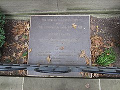 Plaque for the fountain