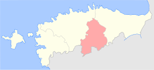 Вейсенштейнский уезд на карте