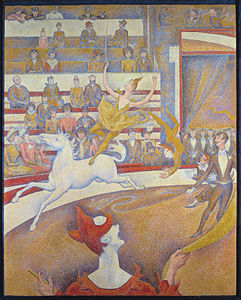 El circu, 1891, Muséu d'Orsay, París