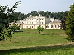 Façade sur le parc.