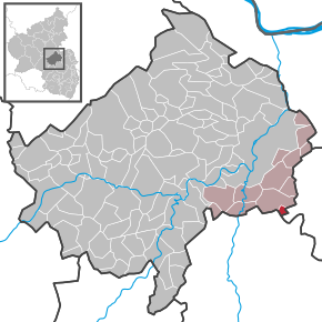 Poziția localității Tiefenthal