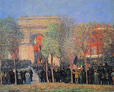 William Glackens, Italo-American Celebration, Washington Square, 1912, Museum of Fine Arts, Boston