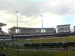 R. Premadasa Stadium is located within, nearby or associated with the New Bazaar Grama Niladhari Division