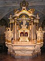 Altar dels Cossos Sants de la Seu de Manresa, on van anar part de les relíquies del sant en 1372