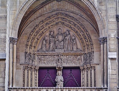 Portal of the upper chapel