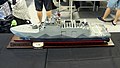 第5屆開拓模型祭，中華民國海軍沱江軍艦（PGG-618）模型
