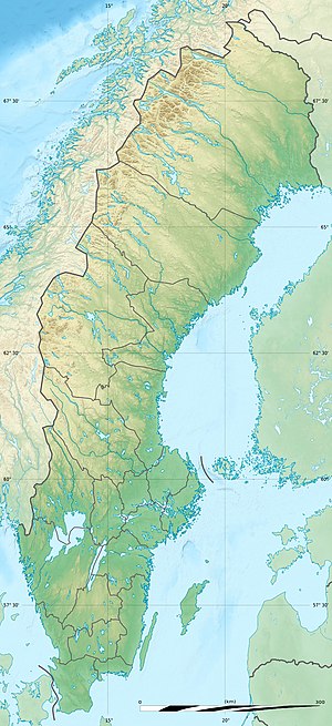 Стокгольмський архіпелаг. Карта розташування: Швеція