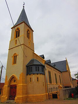 Kerk van Saint-Gorgon / St. Gorgonius in Beux / Niederbö