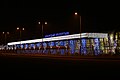 Lvivin kansainvälisen lentokentän uusi terminaalirakennus.