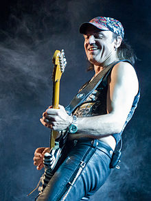 Jabs with the Scorpions in 2014