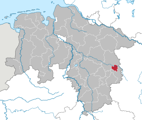 Poziția localității Wolfsburg