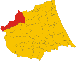 Valle Castellana – Mappa