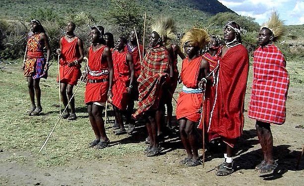 Dans hengounel, Park Masai-Mara, 2004