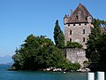 Yvoire kastélya (Genfi-tó)