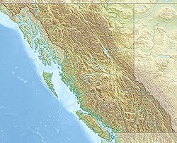 Dungeon Peak is located in British Columbia