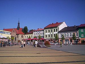 Panorama of Chrzanów