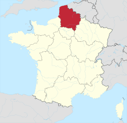 Alta Francia – Localizzazione