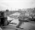 Le pont National en 1900 (photo de Pierre Petit)