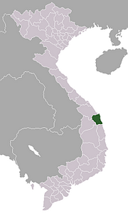 Provincia di Quang Ngai – Localizzazione